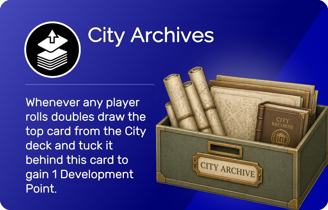 City Archives card
