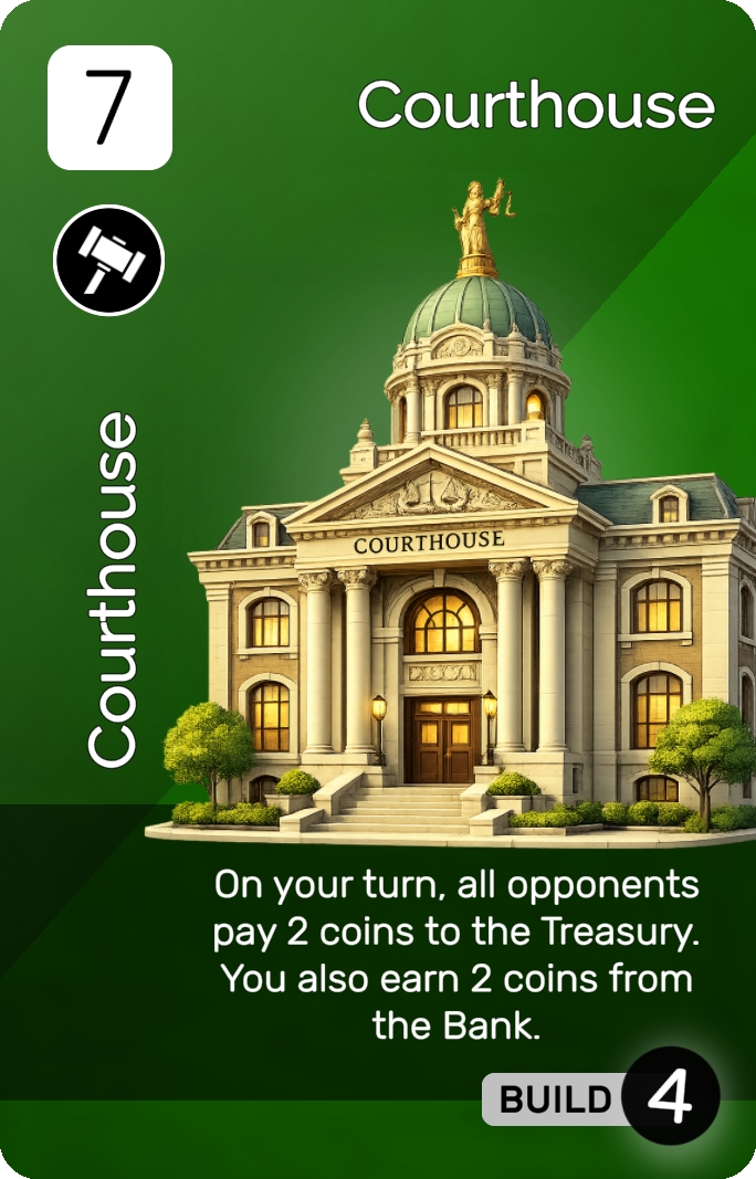 Courthouse card
