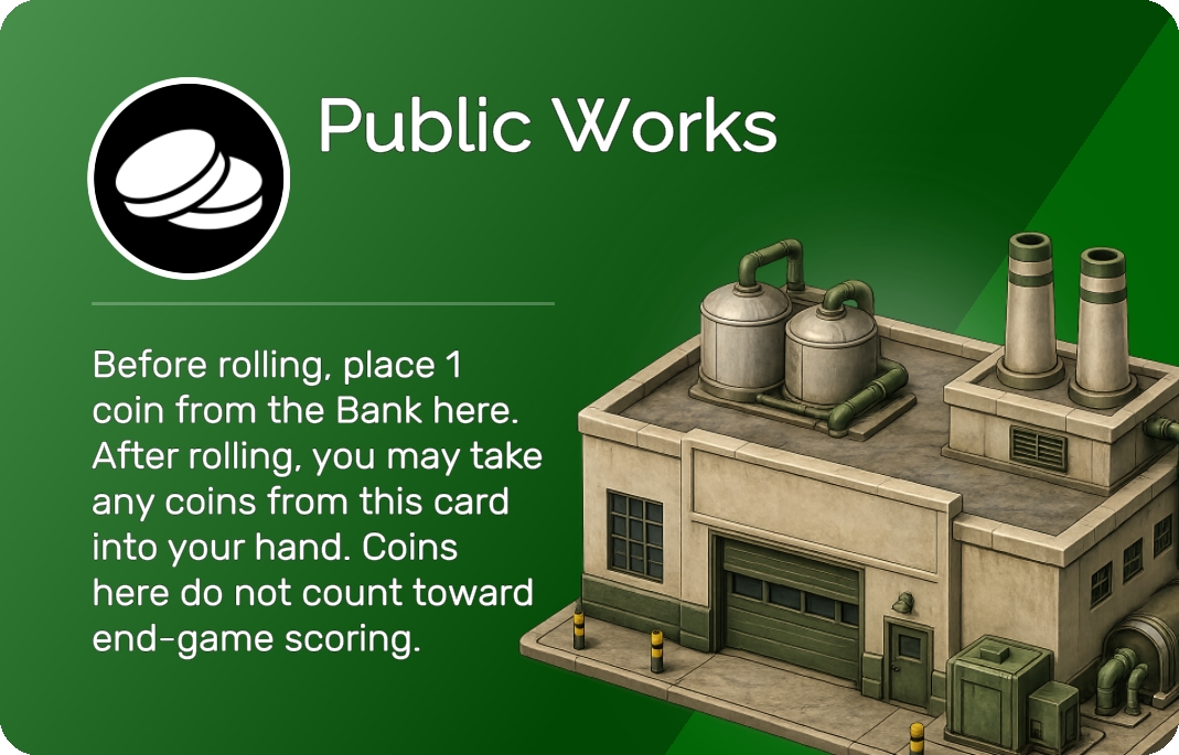 Public Works card
