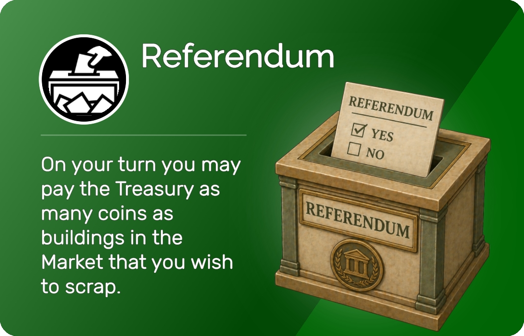 Referendum card