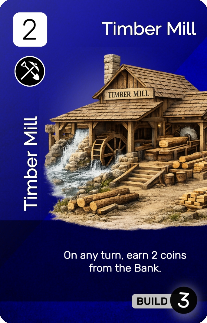 Timber Mill card