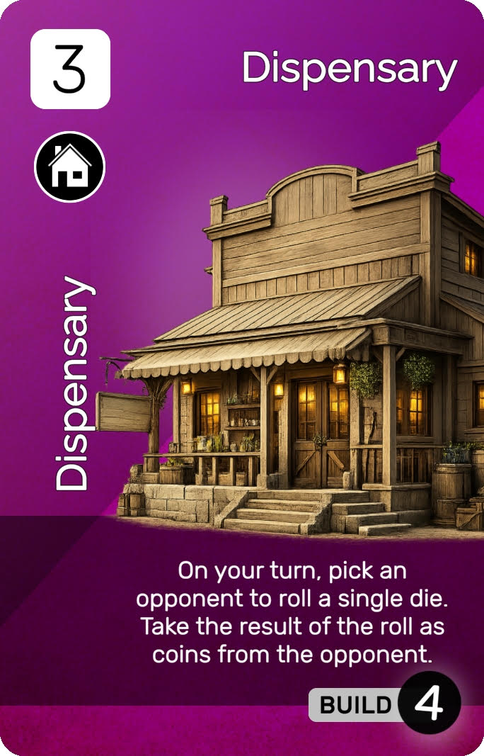 Dispensary card