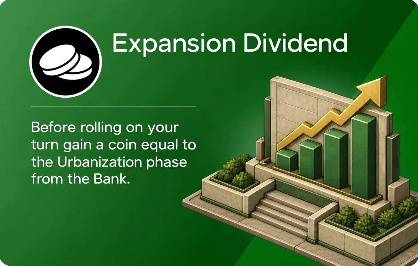 Expansion Dividend card
